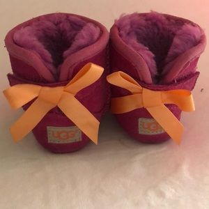Pink baby Uggs